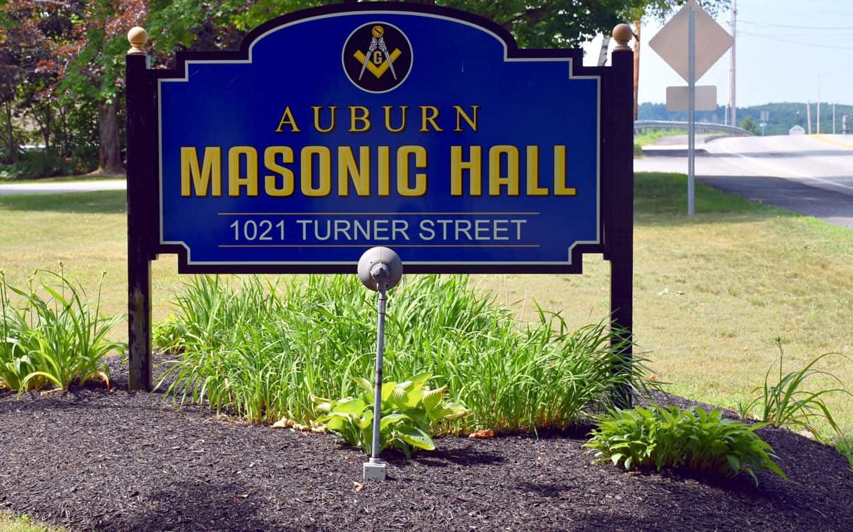 Masonic Hall Sign